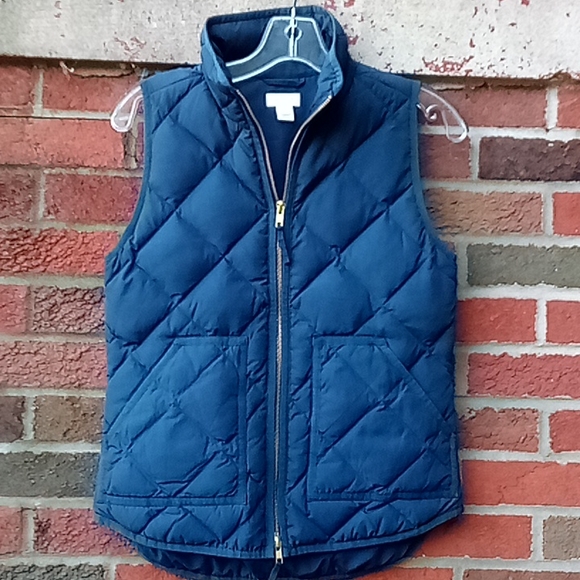 J. Crew down / feather vest XXS - Picture 1 of 8